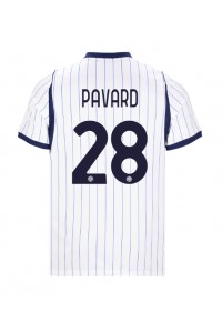 Inter Milan Benjamin Pavard #28 Fotballdrakt Borte Klær 2026-27 Korte ermer